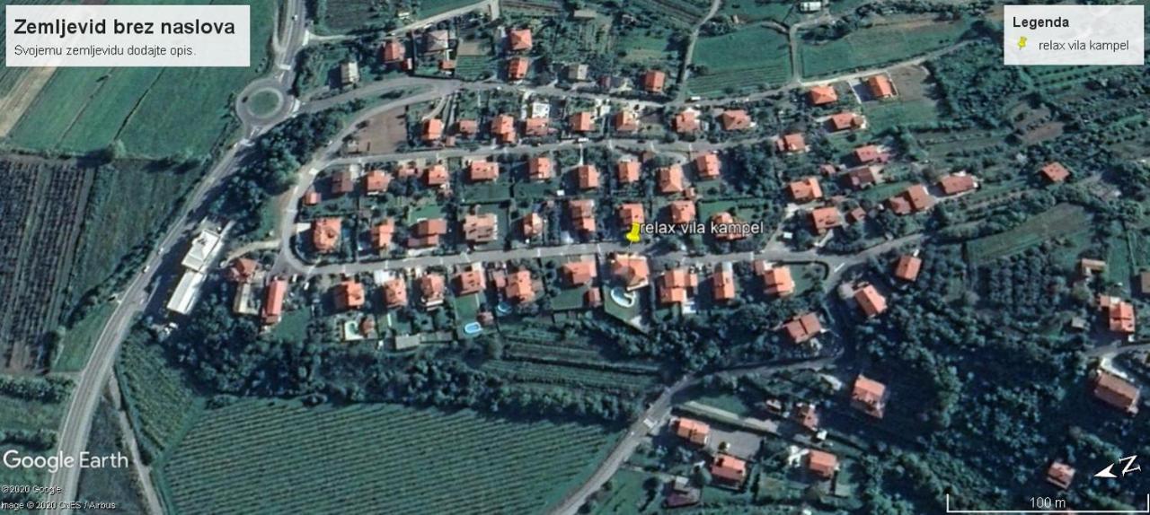 Relax Vila Kampel Koper Dış mekan fotoğraf
